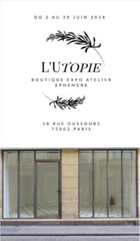 Boutique éphèmère L'UTOPIE