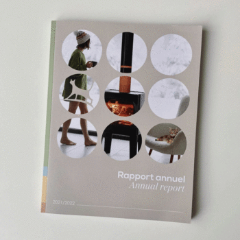 Couverture du rapport annuelle Poujoulat